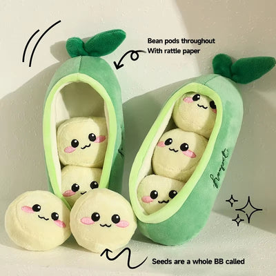 Interactive Squeaky Dog Toys For Puppies - Boredom Buster Chew Toys For Corgi & Small Breeds, Durable Enrichment Sniffing